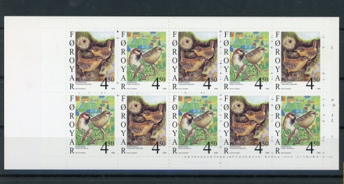 Färöer 352-353 postfrisch Vögel #JD285