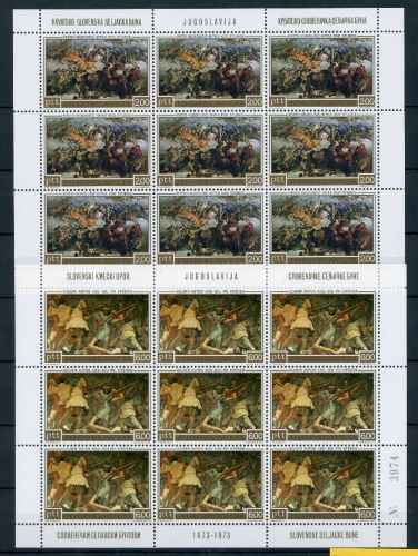 Jugoslawien Kleinbogen 1495-1496 postfrisch #IY049