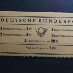 BRD MH 4YII RLV II postfrisch Markenheftchen geprüft Schmidl BPP #SI909