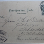 AK Marienbad Franz Joselplatz mit Hotel Egeriänder 1904 gebraucht #PF010