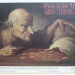 AK Hildesheim Windbrettbilder von Knochenhaueramthaus ungebraucht #PF034