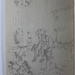 AK Deutschland Verdächtiger Rauch - Karl Spitzweg 1921 gebraucht #PF047