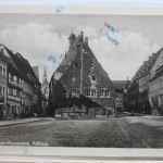 AK Sangerhausen Rathaus 1949 gebraucht #PF060