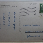 AK Hamburg - Hausbruch, Die Heideburg 1957 gebraucht #PF084