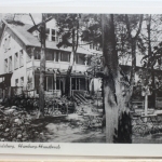 AK Hamburg - Hausbruch, Die Heideburg 1957 gebraucht #PF084