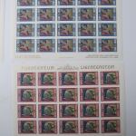 Liechtenstein Jahrgang 1985 mit 866-892 postfrisch Bogensatz KW. 600,- #SJ411