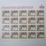 Liechtenstein Jahrgang 1985 mit 866-892 postfrisch Bogensatz KW. 600,- #SJ411