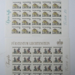Liechtenstein Jahrgang 1985 mit 866-892 postfrisch Bogensatz KW. 600,- #SJ411