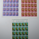 Liechtenstein Jahrgang 1985 mit 866-892 postfrisch Bogensatz KW. 600,- #SJ411