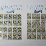 Liechtenstein Jahrg. 1984 mit 20x 837-865 postfrisch Bogens. KW. 650,- #SJ414