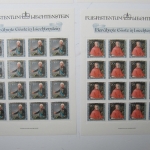 Liechtenstein Jahrg. 1984 mit 20x 837-865 postfrisch Bogens. KW. 650,- #SJ414