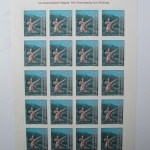 Liechtenstein Jahrg. 1984 mit 20x 837-865 postfrisch Bogens. KW. 650,- #SJ414