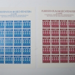 Liechtenstein Jahrg. 1984 mit 20x 837-865 postfrisch Bogens. KW. 650,- #SJ414
