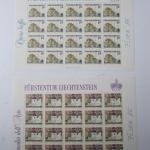 Liechtenstein Jahrgang 1985 mit 866-892 postfrisch Bogensatz KW. 600,- #SJ410