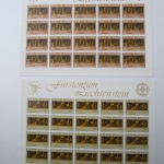 Liechtenstein Jahrgang 1985 mit 866-892 postfrisch Bogensatz KW. 600,- #SJ410
