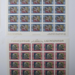 Liechtenstein Jahrgang 1985 mit 866-892 postfrisch Bogensatz KW. 600,- #SJ410
