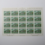 Liechtenstein Jahrgang 1985 mit 866-892 postfrisch Bogensatz KW. 600,- #SJ410