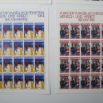 Liechtenstein Jahrg. 1984 mit 20x 837-865 postfrisch Bogens. KW. 650,- #SJ415