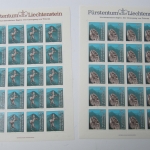 Liechtenstein Jahrg. 1984 mit 20x 837-865 postfrisch Bogens. KW. 650,- #SJ415