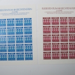 Liechtenstein Jahrg. 1984 mit 20x 837-865 postfrisch Bogens. KW. 650,- #SJ415