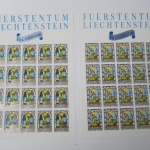 Liechtenstein Jahrg. 1984 mit 20x 837-865 postfrisch Bogens. KW. 650,- #SJ415