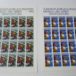 Liechtenstein Jahrg. 1984 mit 20x 837-865 postfrisch Bogens. KW. 650,- #SJ415