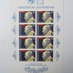Liechtenstein Jahrg. 1983 mit 20x 816-836 postfrisch Bogens. KW. 630,- #SJ412