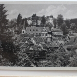 AK Stolberg im Harz Schloss mit Kirche ungebraucht #PF119