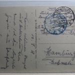 AK Straßburg D'r Jsere Mann 1918 gebraucht #PF176