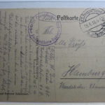 AK Rollencourt Kirche und Pastorat 1916 gebraucht #PF206