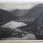 AK Lago di Lugano Stretto di Lavena e Ponte-Tresa ungebraucht #PF353