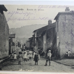 AK Onville Route de Gorze Feldpost 1915 gebraucht #PF378