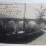 AK Onville Pont du chemin de fer Feldpost 1915 gebraucht #PF379