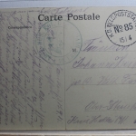 AK Onville Route de Gorze Feldpost 1915 gebraucht #PF378
