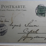 AK Deutschland Künstlerkarte 1899 gebraucht #PF403