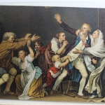 AK Paris Der väterliche Fluch - J. B. Greuze ungebraucht #PF450