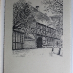 AK Dänemark Künstlerkarte gebraucht #PF446