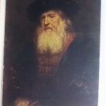 AK Deutschland Bildnis eines bärtigen Alten -Rembrandt ungebraucht #PF469