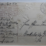 AK Deutschland Künstlerkarte 1910 gebraucht #PE635