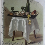 AK Deutschland Künstlerkarte 1901 gebraucht #PE659