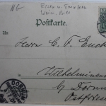 AK Deutschland Künstlerkarte 1901 gebraucht #PE659