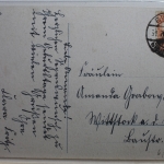 AK Deutschland Künstlerkarte 1918 gebraucht #PE662