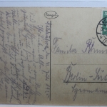 AK Deutschland Segelboot 1925 gebraucht #PE667