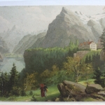 AK Seelisberg Künstlerkarte 1903 gebraucht #PE678