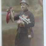 AK Frankreich Grußkarte 1918 gebraucht #PE675