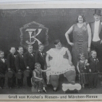 AK Deutschland Kirichel's Riesen- und Märchen-Revue 1906 gebraucht #PE955