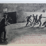 AK Paris Reise von Mimi nach Paris (Serie von zwölf Karten) ungebraucht #PE967