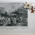 AK Österreich "Stoanriger" Schrammelmusik- u. Gesangsquartett ungebraucht #PE985
