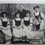 AK Deutschland Oesterr. Damen Orchester "Juliana" 1911 gebraucht #PE987