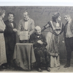 AK Deutschland Leipziger Seidel-Sänger 1913 gebraucht #PE989